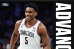 NCAA魔兽！康大里德15中12狂揽31分27板😲疯三58年首人！