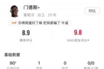 边路发动机！门德斯8.9分全场最高，任意球破门+多次边路策动机会
